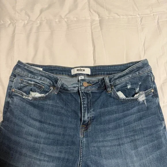 MICA High Rise Straight Jeans 32 - Picture 5 of 12